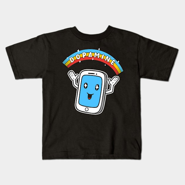 Dopamine Kids T-Shirt by inkonfiremx